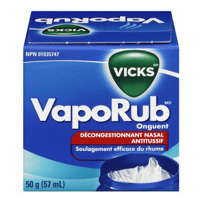 Onguent décongestionnant nasal et antitussif