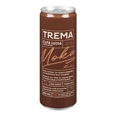 Boisson au café aromatisé café latté moka