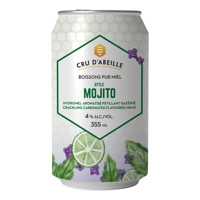 Hydromel pétillant style mojito