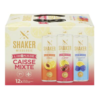 Boisson de malt alcoolisée à saveur de limonade