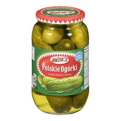 Cornichons polskie ogórki
