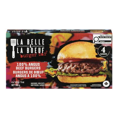 Burgers de boeuf angus