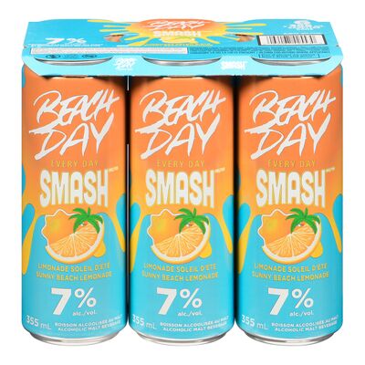 Boisson de malt alcoolisée à saveur de limonade soleil d'été