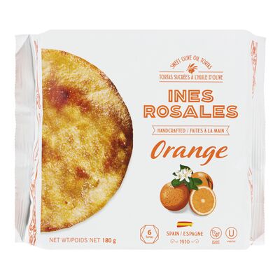 Tortas à l'huile d'olive douce à saveur d'orange