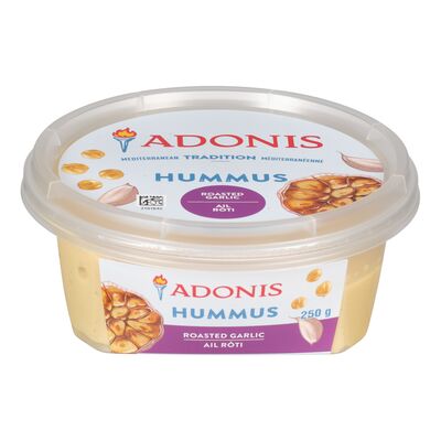 Hummus à l'ail rôti