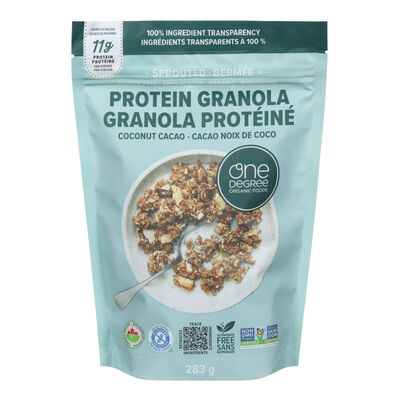 Granola au cacao et noix de coco sans gluten biologique