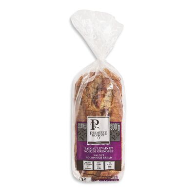 Pain levain aux noix de grenoble