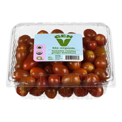 Tomates raisins biologiques