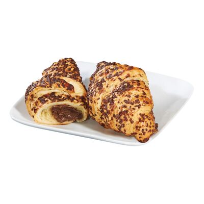 Croissants au chocolat et noisette