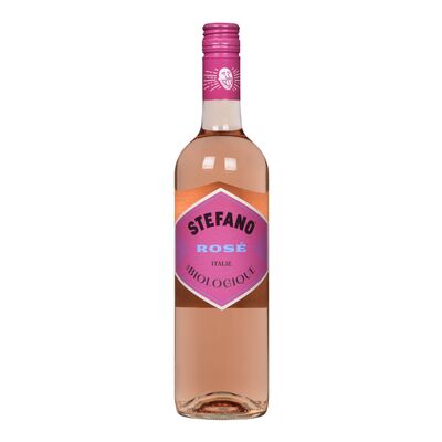 Vin rosé stefano biologique
