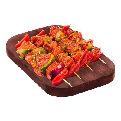 Brochettes de bœuf assaisonnées