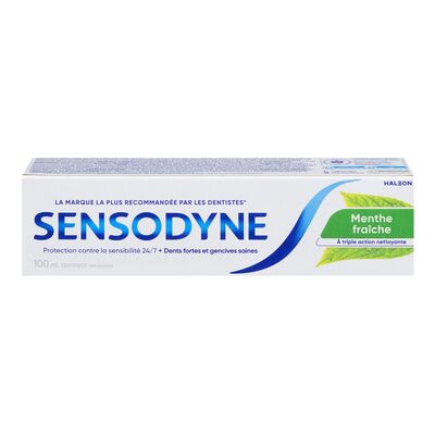 Dentifrice pour dents sensibles à la menthe fraîche