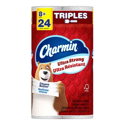 Papier toilette Ultra fort Triples 165 feuilles
