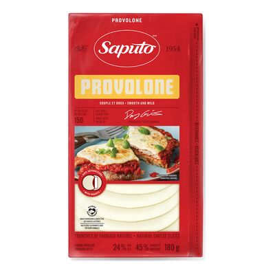 Fromage provolone en tranches