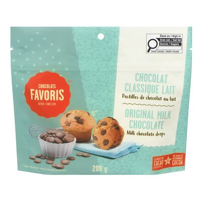 Pépites de chocolat au lait classique