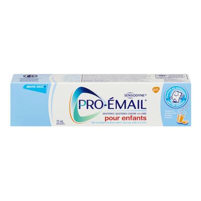 Dentifrice pour enfants