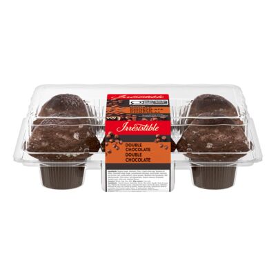 Muffins au double chocolat