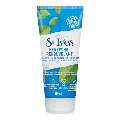 Lotion hydratante renouvelante pour le visage au collagène et à l’élastine
