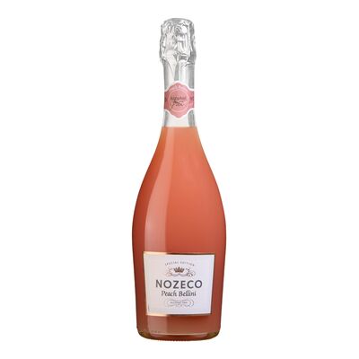 Boisson au vin désalcoolisé bellini pêche