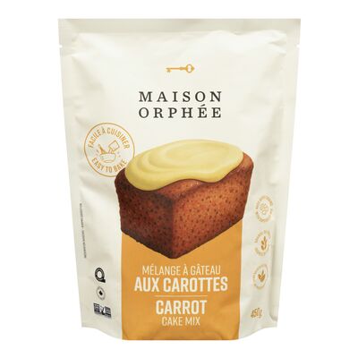 Mélange à gâteau aux carottes