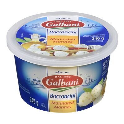 Fromage mozzarella frais mariné