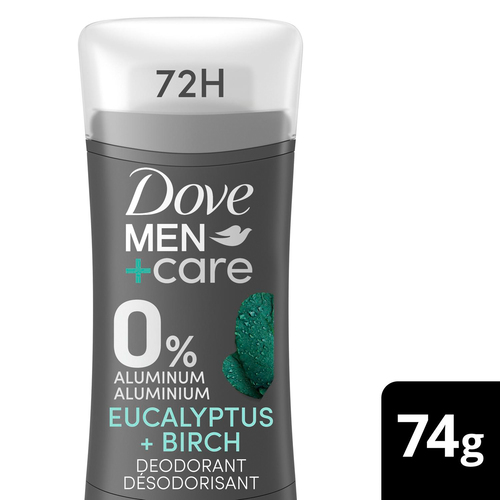 Désodorisant en bâton dove men+care  eucalyptus + bouleau
