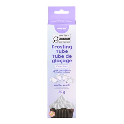 Tube de glaçage twinkle blanc