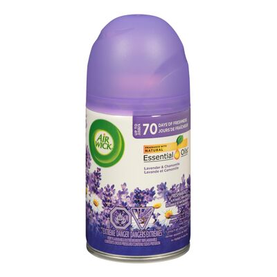 Désodorisant Freshmatic, recharges automatiques en vaporisateur, lavande et camomille