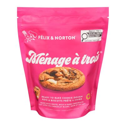 Pâte à biscuits ménage à trois