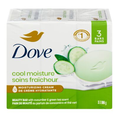 Savon corporel en pain soins fraîcheur