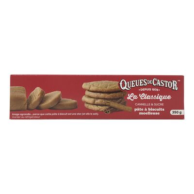 Pâte à biscuit classique cannelle et sucre