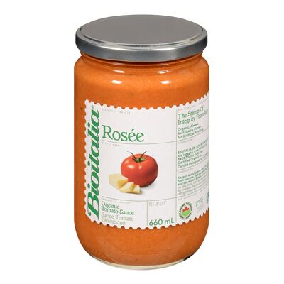 Sauce rosée biologique