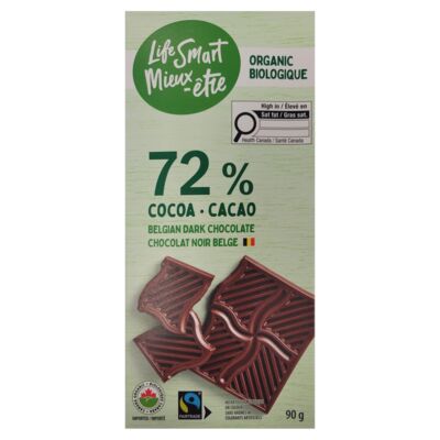 Tablette de chocolat noir belge