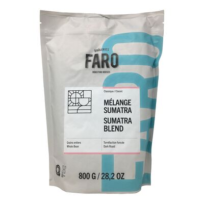 Café en grains de torréfaction corsée