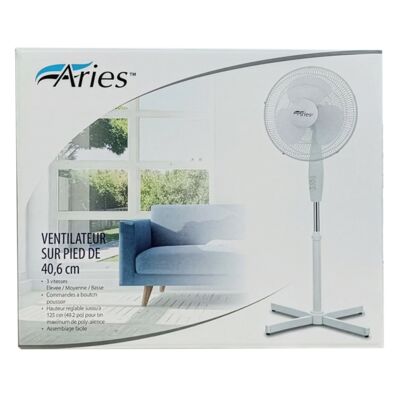 Ventilateur sur pied 40,6 cm