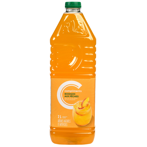 Compliments Boisson aux pêches 2 L