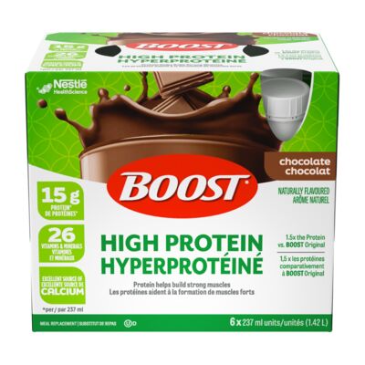 Boisson protéinée au chocolat