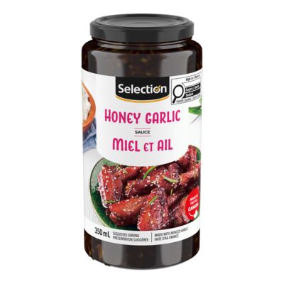 Sauce orientale au miel et à l'ail