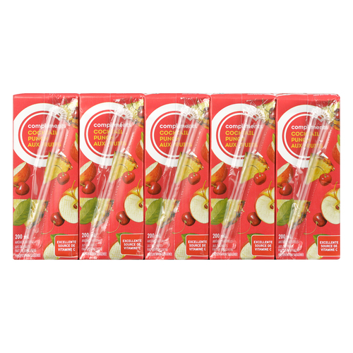 Compliments Punch aux fruits 10 x 200 ml
