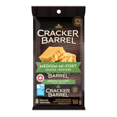 Goûters au fromage cheddar mi-fort