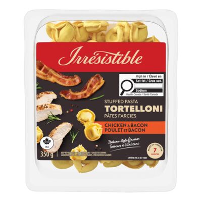 Tortelloni poulet et bacon