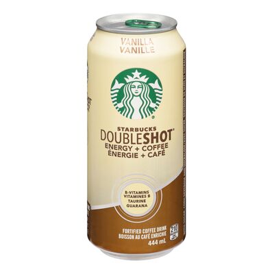Breuvage enrichie doubleshot énergie + café à la vanille