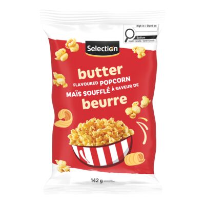Maïs soufflé beurre