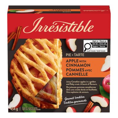 Tarte aux pommes avec cannelle