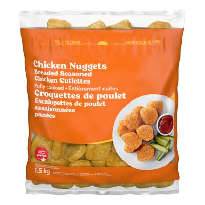 Croquette de poulet entièrement cuites