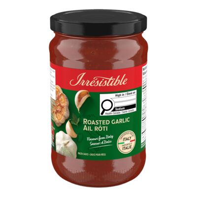 Sauce pour pâte à l'ail rôti