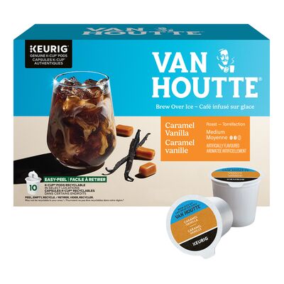 Capsule k-cup caramel vanille