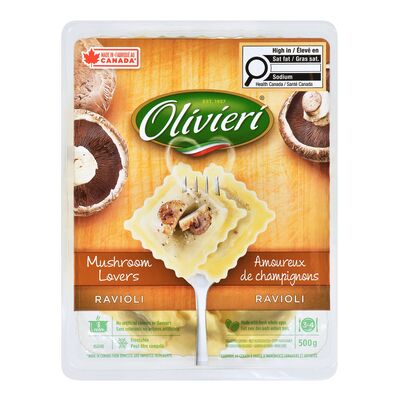 Ravioli amoureux de champignons