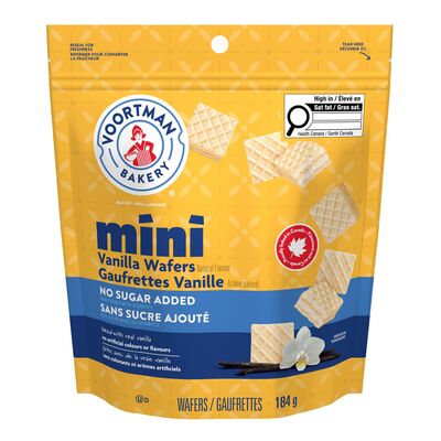 Mini gaufrettes à la vanille