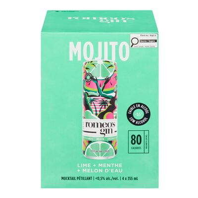 ROMEO'S  GIN MOJITO 355 ml